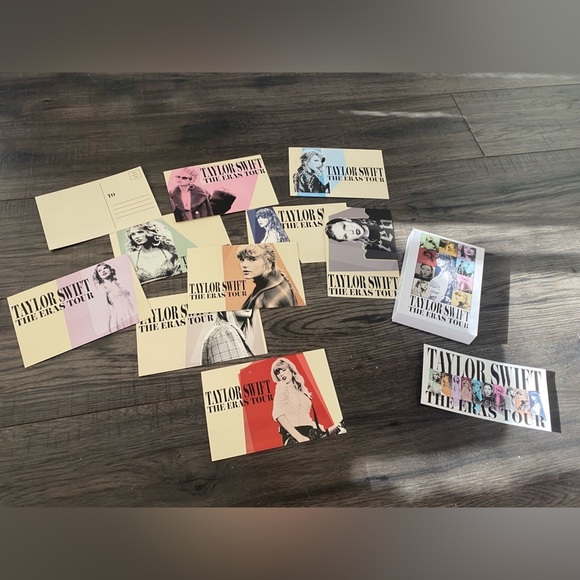 ERAS tour VIP Taylor swift postcards & sticker - Picture 3 of 3